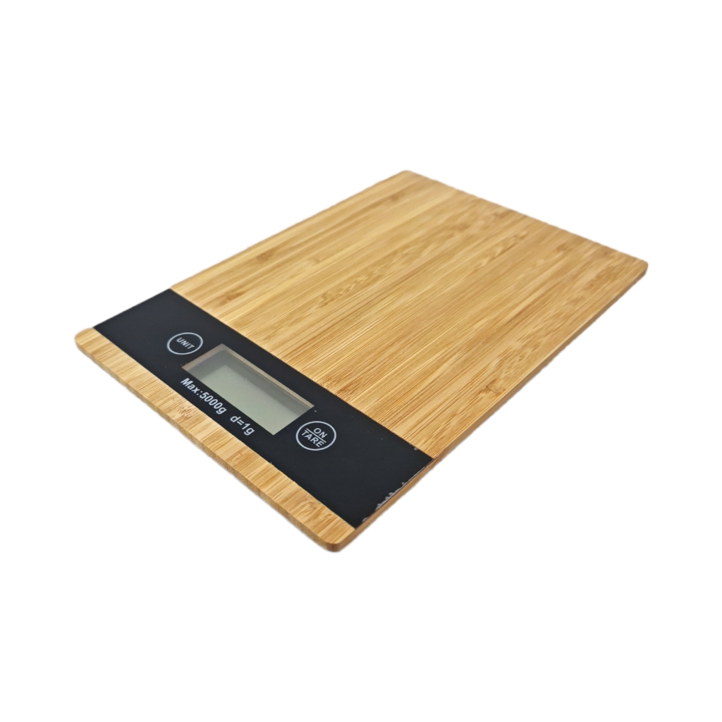 C12D0471.jpg FINE LIVING BAMBOO KITCHEN SCALE - Image 1