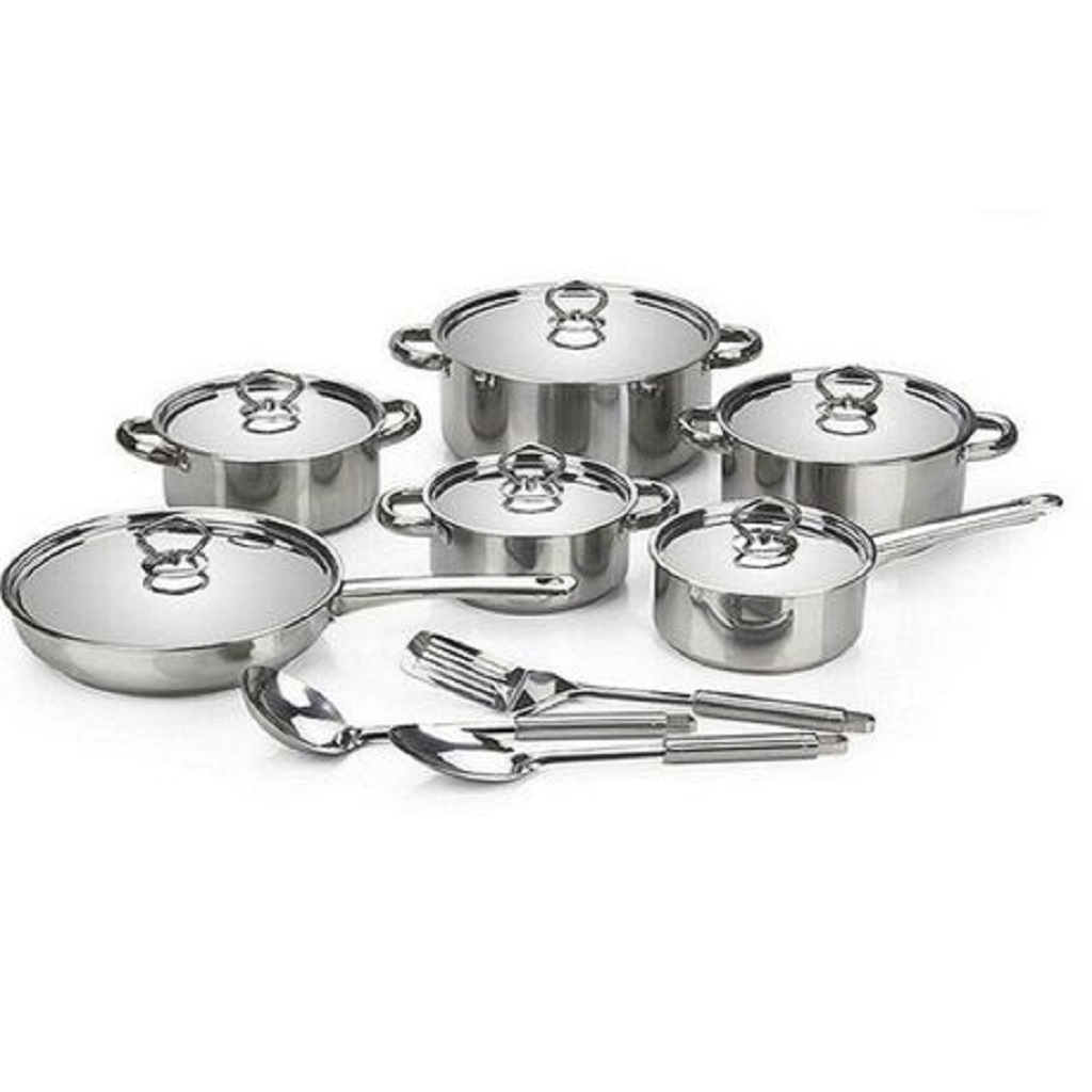 CC2DCDH001231.jpg S/STEEL POT SET 15PC - Image 1