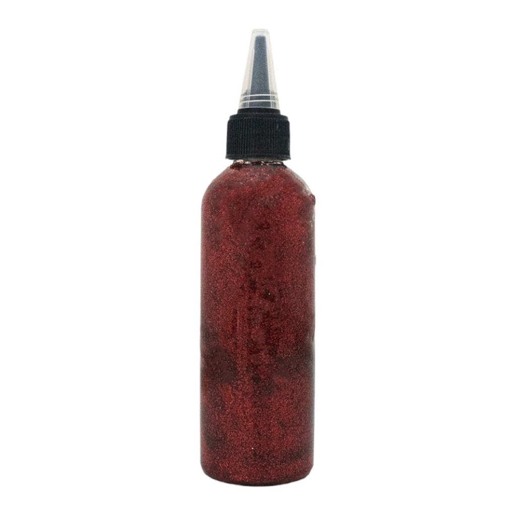 CC2DGGB5FR231.jpg GLITTER GLUE BIG- RED - Image 1