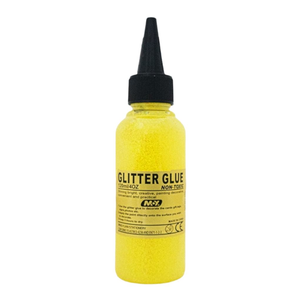 CC2DGGB5FY231.jpg GLITTER GLUE BIG-YELLOW - Image 1