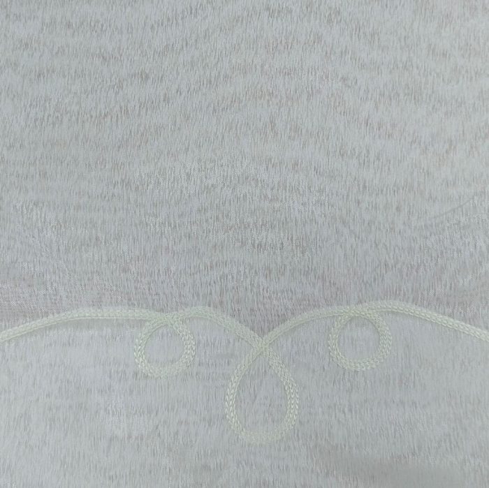 270CM CORNELY FROSTED VOILE CURTAIN - CHAMPAGNE - Image 1