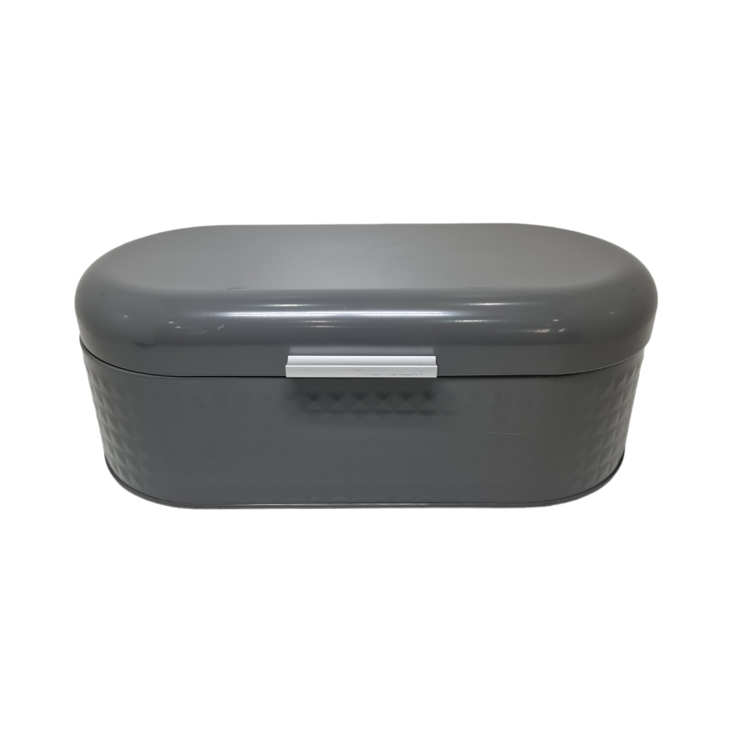 CH2D859231.jpg DIAMOND BREAD BIN-GREY - Image 1