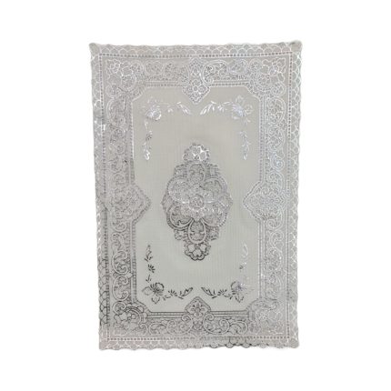 PVC PLACE MATS VINYL SILVER
