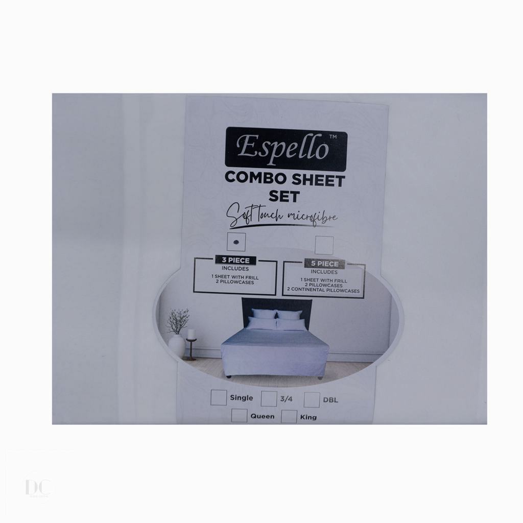 CMQN5FW231.jpg MICROFIBRE 90GSM COMBO QN 3PC -WHITE - Image 1