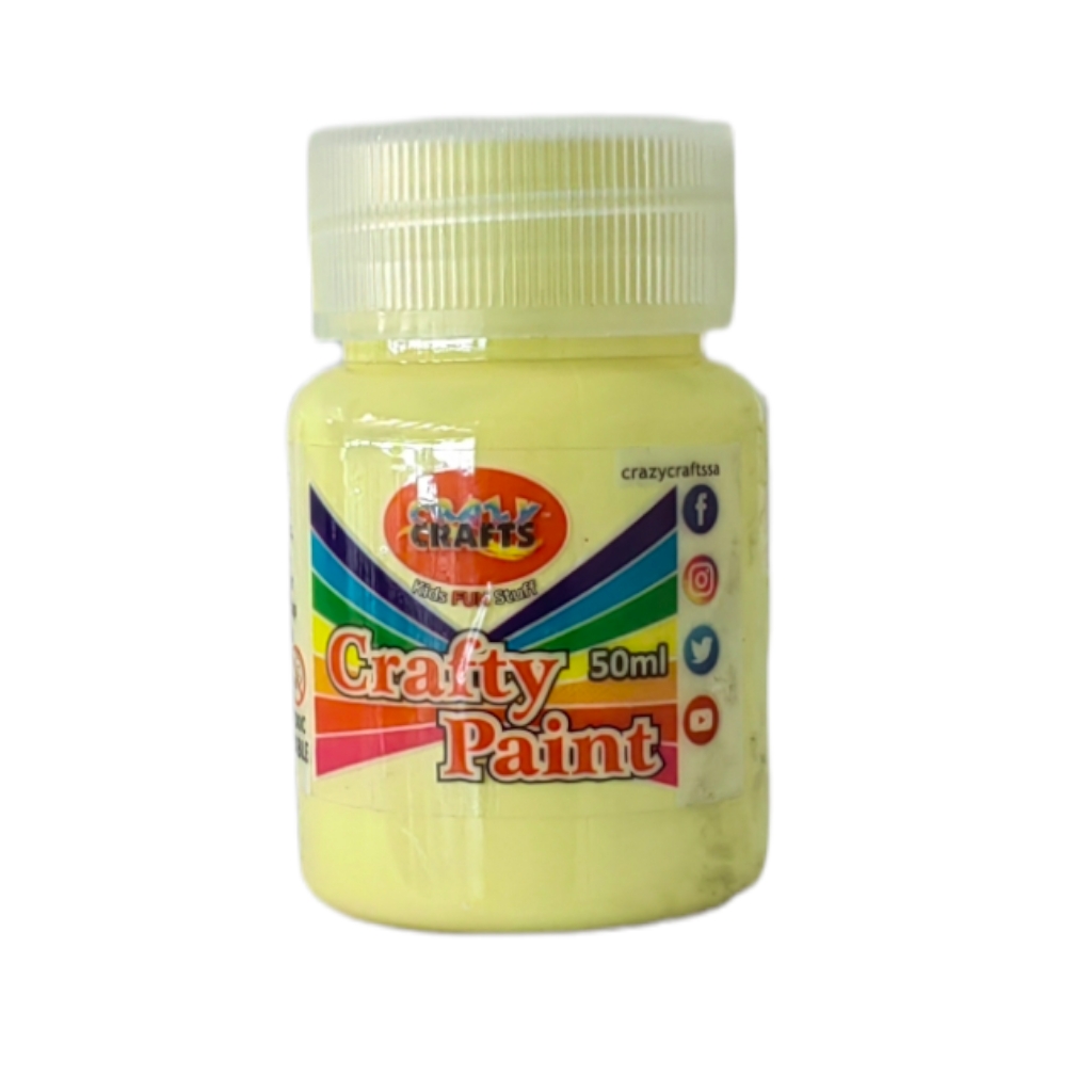 CP505FBU.jpg CRAZY PAINT 50ML-BUTTER - Image 1