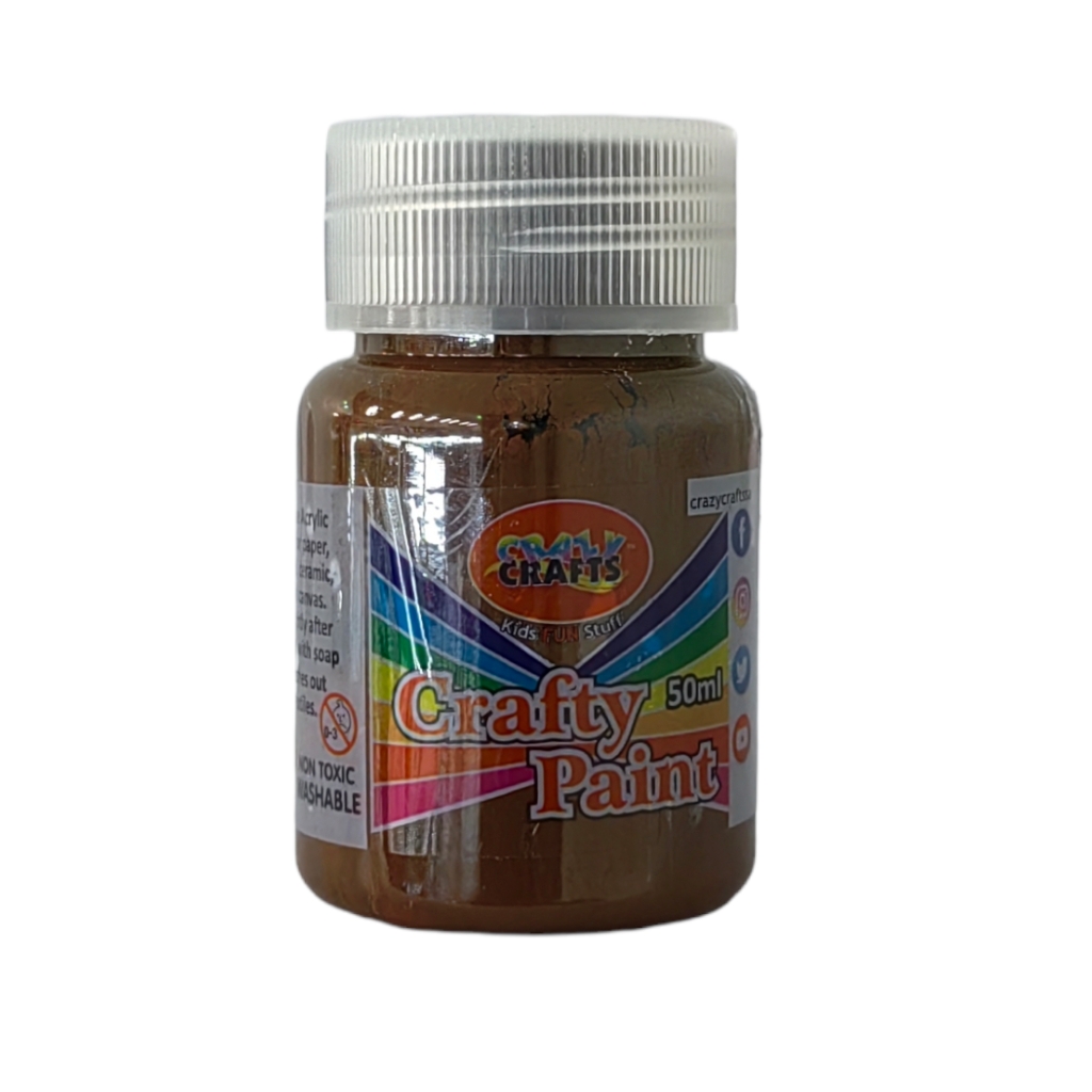 CP505FCN.jpg CRAZY PAINT 50ML-CINNAMON - Image 1