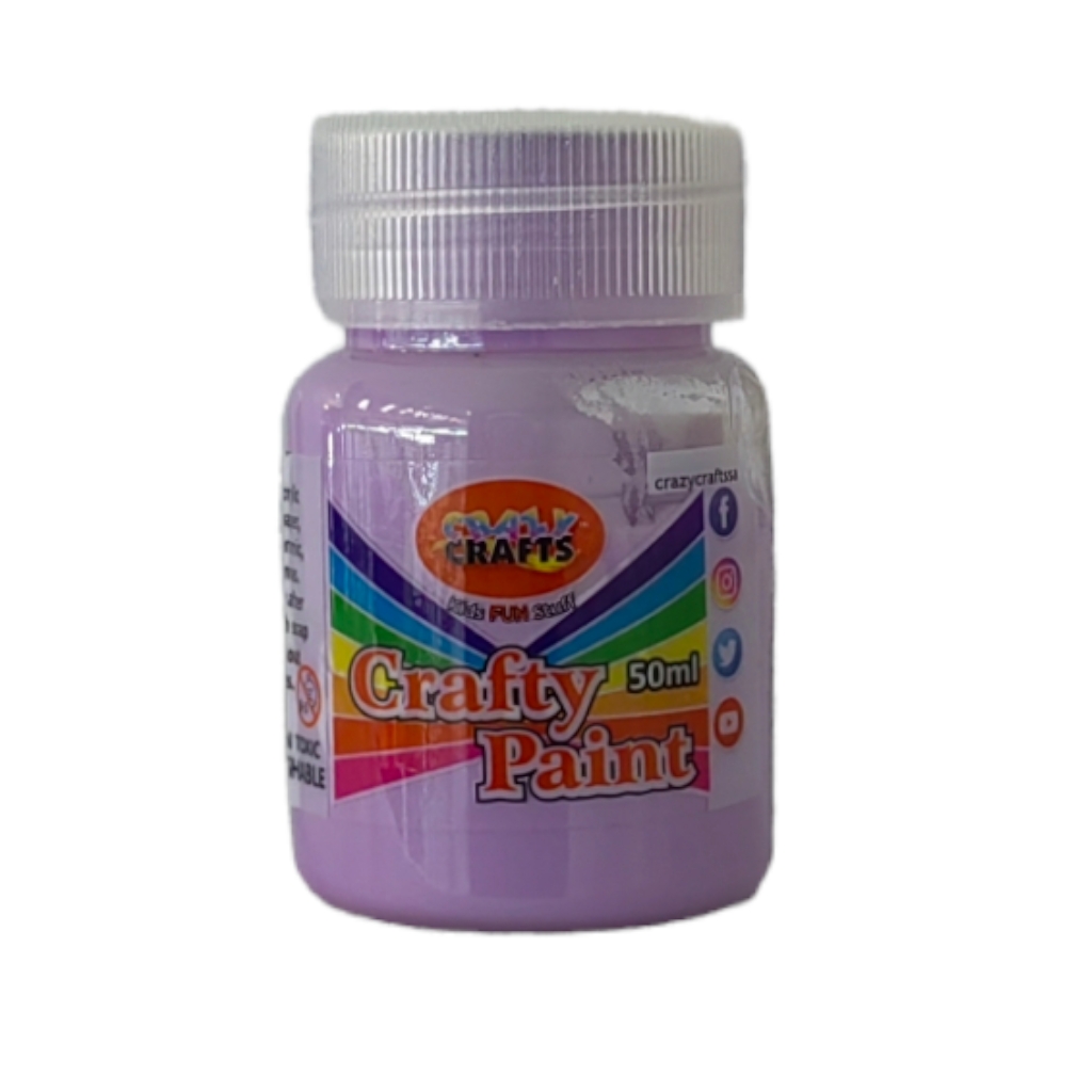 CP505FLA.jpg CRAZY PAINT 50ML-LAVENDER - Image 1