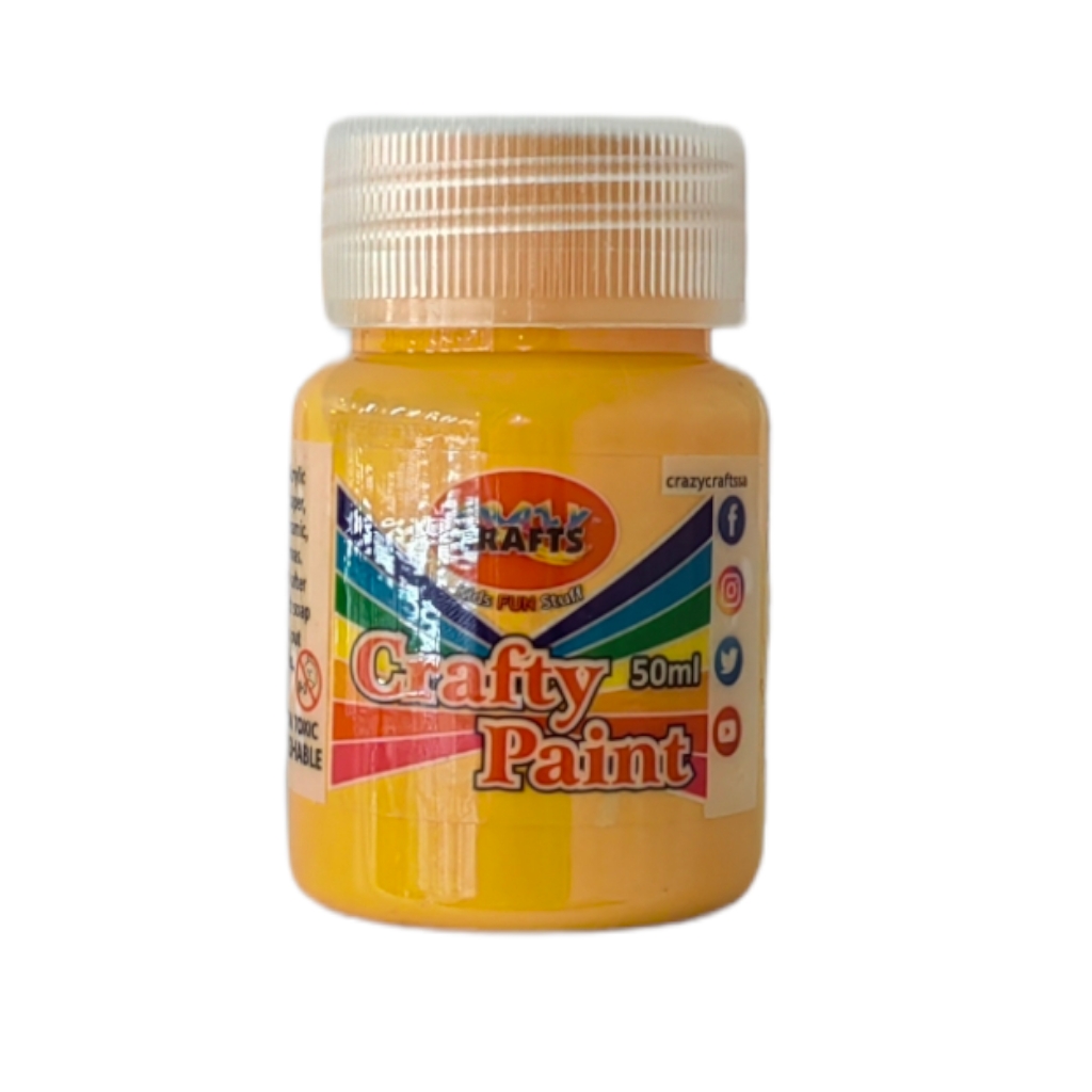 CP505FPK.jpg CRAZY PAINT 50ML-PUMPKIN - Image 1