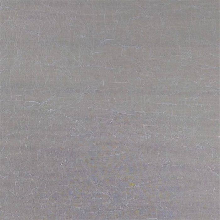 270CM CRUSH PLAIN VOILE CURTAIN (10001) - WHITE - Image 1
