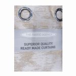 READY MADE CHEVRON 230X223 EYELET - CREAM