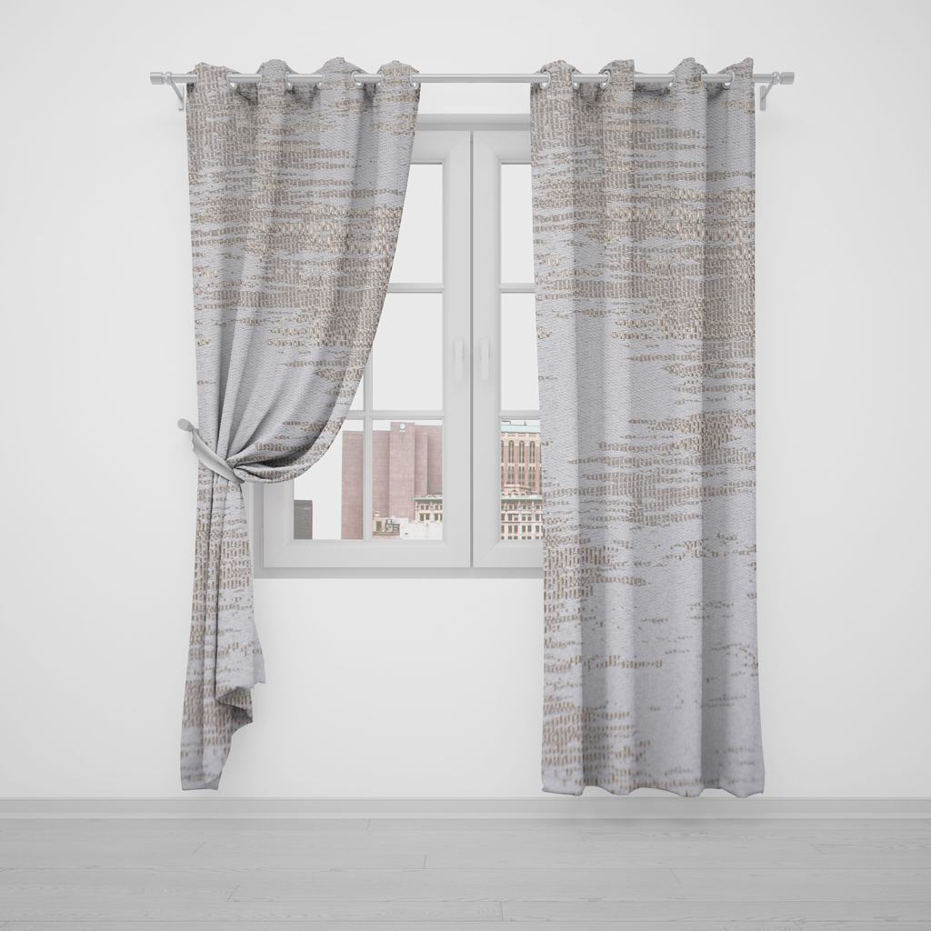 CRRME5FCR232.jpg READY MADE CHEVRON 230X223 EYELET - CREAM - Image 2