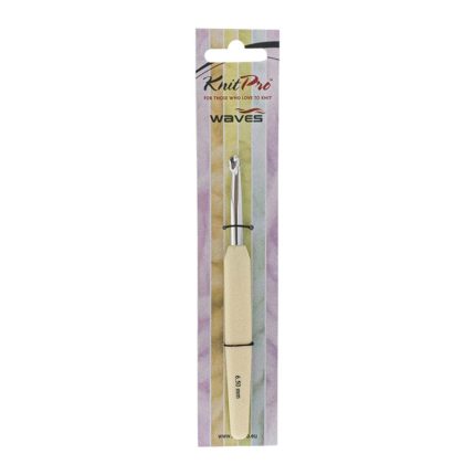 6.5MM WAVES ALUM CRHT HOOKS - IVORINE (30944)