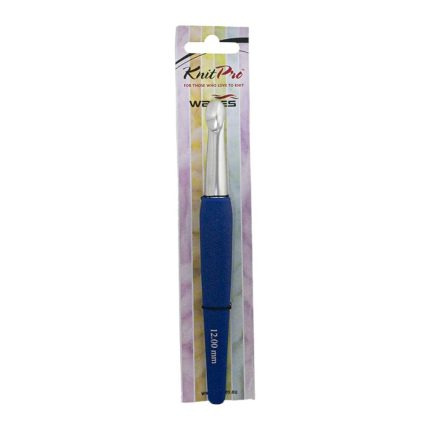 WAVES ALUMINIUM CROCHET HOOKS 12MM-BLUEBELL