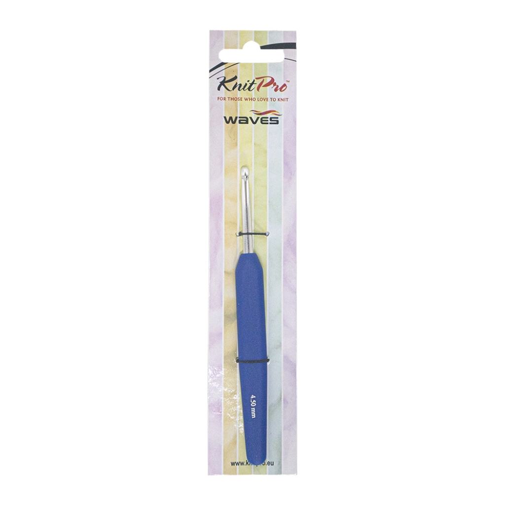 CSY5F30910231.jpg WAVES ALUMINIUM CROCHET HOOKS 4.5MM-BLUEBELL - Image 1