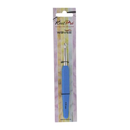 WAVES ALUMINIUM CROCHET HOOKS 6MM-PANSY