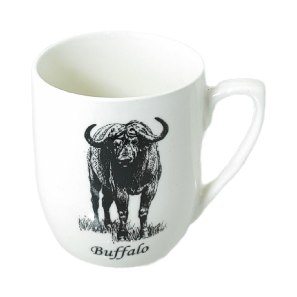 CU1095F2.jpg COFFEE MUG BIG FIVE-BUFFALO - Image 1
