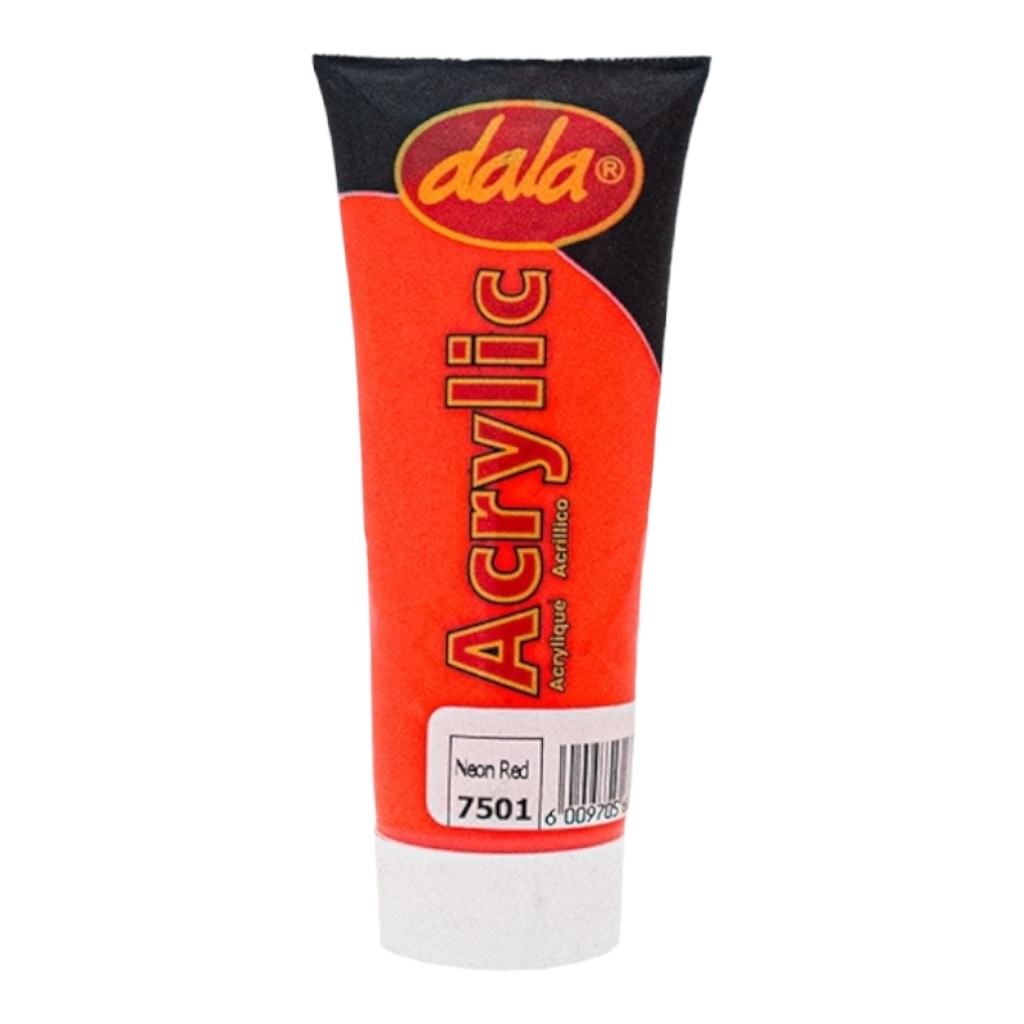 DA2D2676231.jpg NEON ACRYLIC 75ML RED - Image 1
