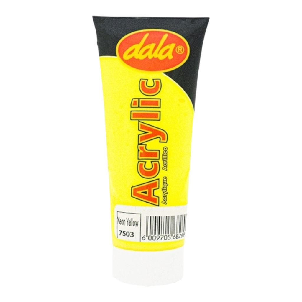 DA2D2690231.jpg NEON ACRYLIC 75ML YELLOW - Image 1