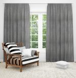 280CM CURTAINING FABRIC SILVER - Image 2