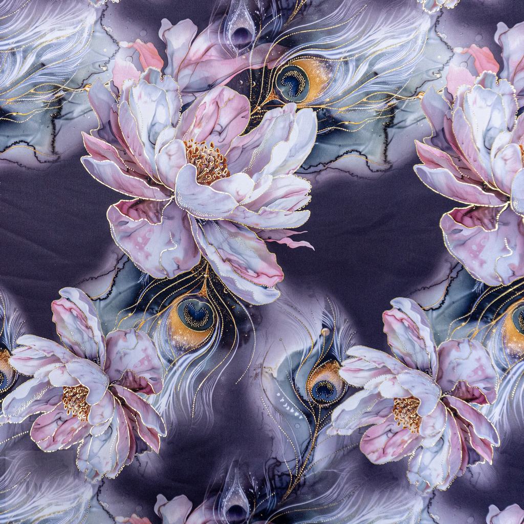 DFDS5F10231.jpg 150CM DIGITAL FOIL DUTCHESS SATIN - Image 1