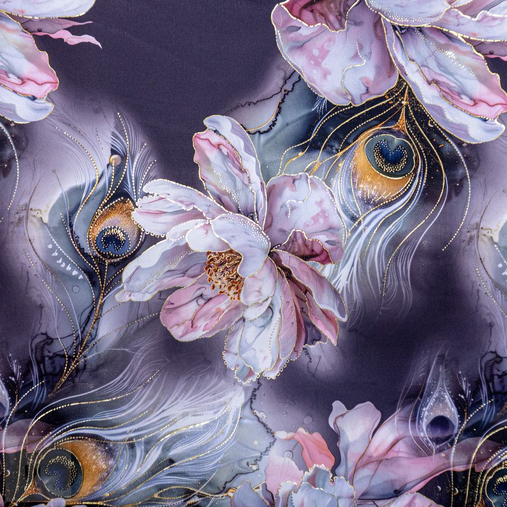 DFDS5F10232.jpg 150CM DIGITAL FOIL DUTCHESS SATIN - Image 2