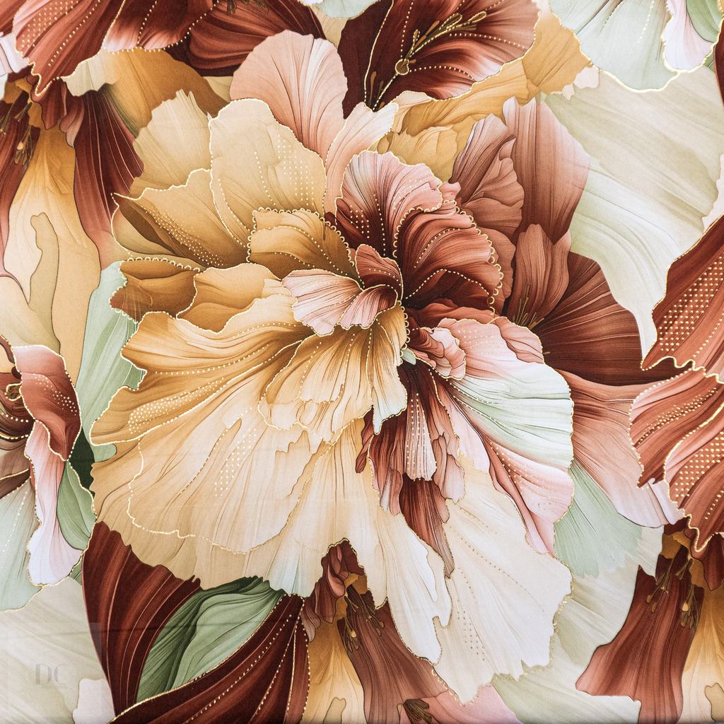 DFDS5F11232.jpg 150CM DIGITAL FOIL DUTCHESS SATIN - Image 2