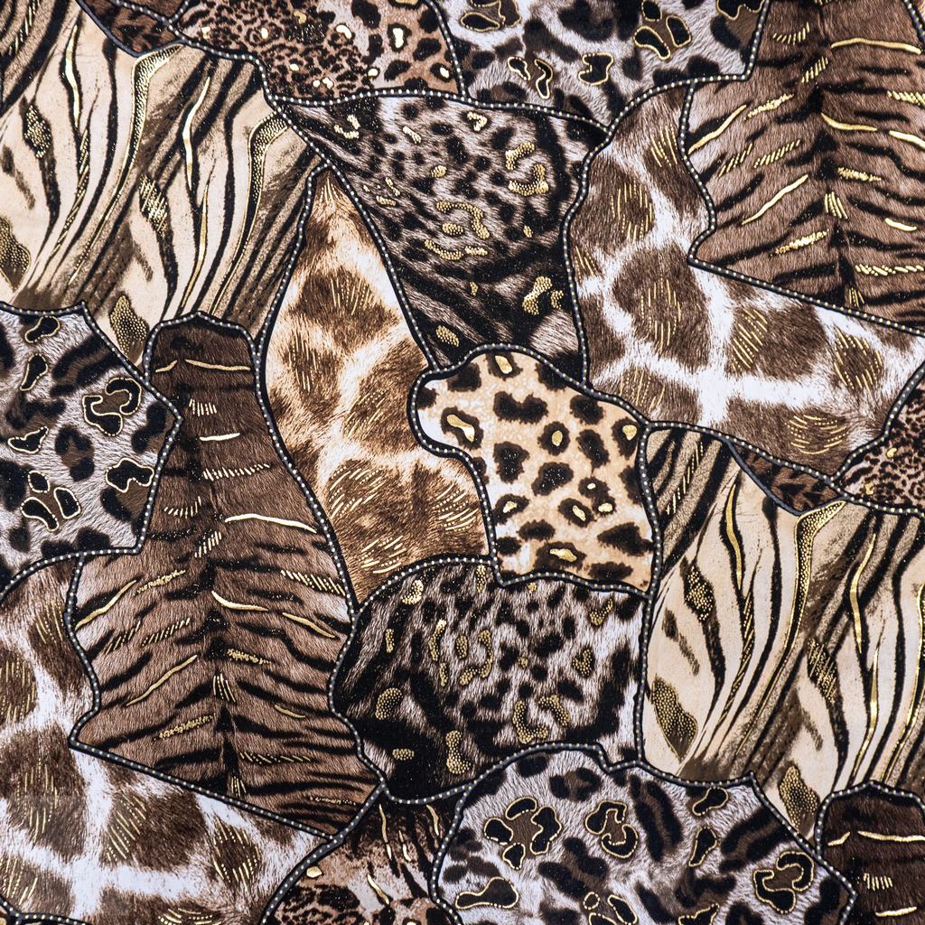 DFDS5F14231.jpg 150CM DIGITAL FOIL DUTCHESS SATIN - Image 1