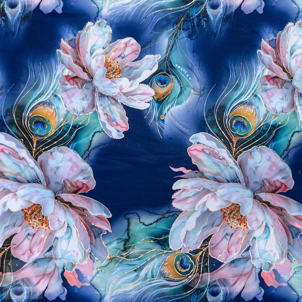 DFDS5F8231.jpg 150CM DIGITAL FOIL DUTCHESS SATIN - Image 1