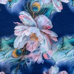 150CM DIGITAL FOIL DUTCHESS SATIN - Image 2