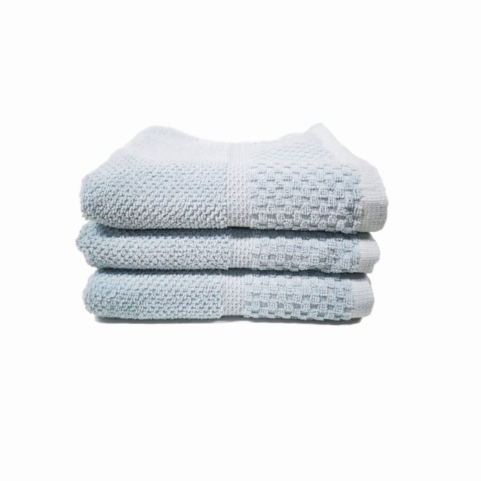 500GR100 CTN DIPLOMAT HAND TOWEL SPA BLUE - Image 1