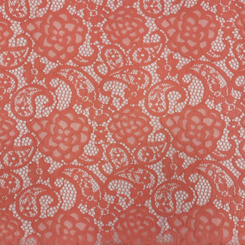 DSN25FCORAL.jpg CORD LACE DESIGN 2 - CORAL - Image 1