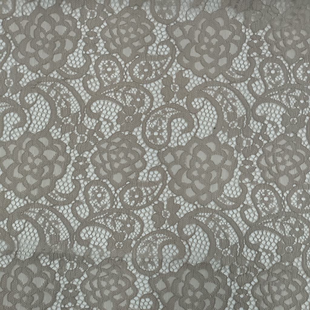 DSN25FTAUPE.jpg CORD LACE DESIGN 2 - TAUPE - Image 1