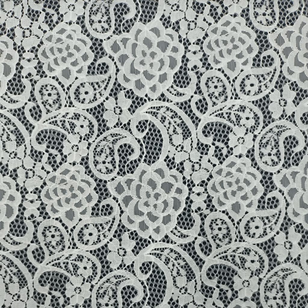 DSN25FWHITE.jpg CORD LACE DESIGN 2 - WHITE - Image 1