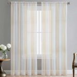 310CM 100% POLYESTER STRIPED VOILE - Image 2