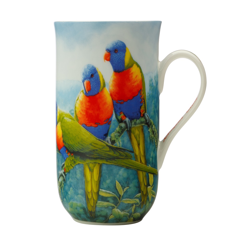 DX0658.jpg MW KC BIRDS AUS MUG 300 LORIKET GB - Image 1