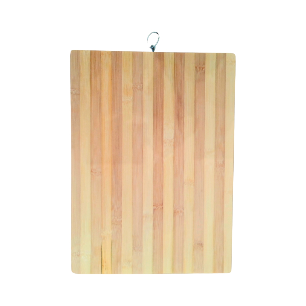 EB2D20110.jpg BAMBOO CHOPPING BOARD MED - Image 1