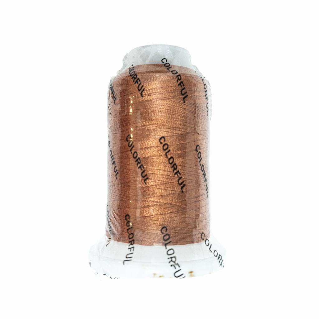 ETC5F1305231.jpg EMBROIDERY THREAD 1000M - AMBER RUST - Image 1