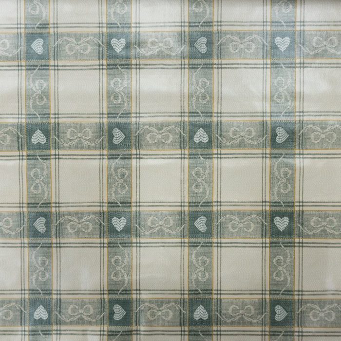 FANTASTIK PVC TABLE COVER (137CM)coeur vichy veryt c932 - Image 1