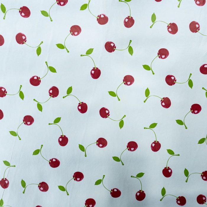 FANTASTIK PVC TABLE COVER (137CM)cerise cy10 - Image 1