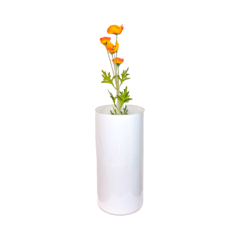 FF2DA185FYO.jpg POPPY SPRAY 73CM YELLOW ORANGE - Image 1