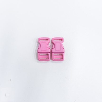 PLASTIC FASTNERS SIDE RELEASE 15MM PINK