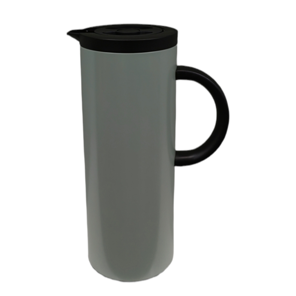 FL2D216445F1.jpg VACUUM FLASK JUG 1LITTRE GREEN - Image 1