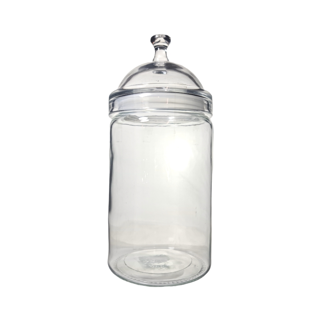 FL2D26056.jpg CANISTER GLASS ROUND 1.6L - Image 1