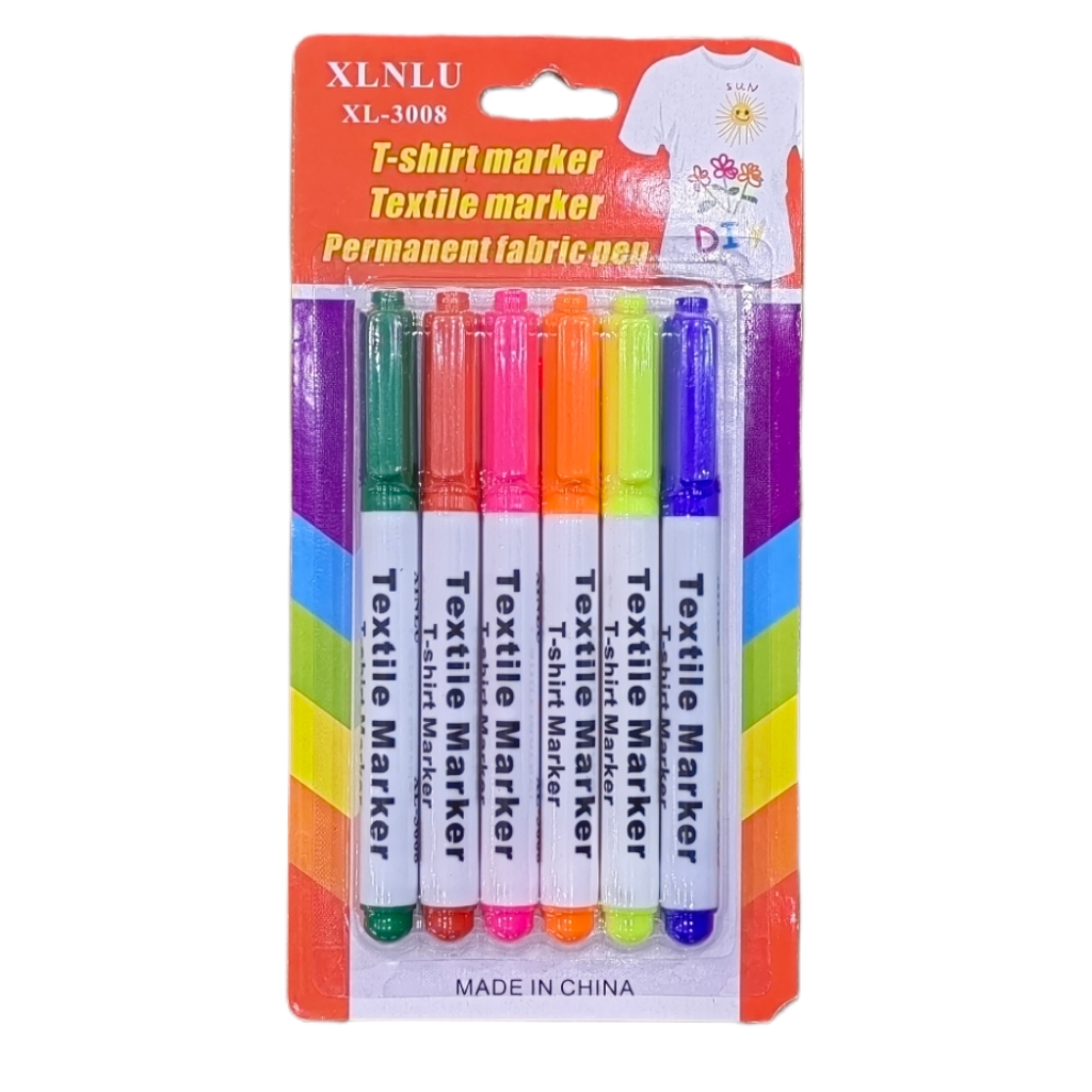 FMS.jpg FABRIC MARKERS 6/SET (TEXTILE MARKERS) - Image 1
