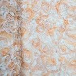 150CM 3D FLOWER TULLE (PEACH) - Image 2