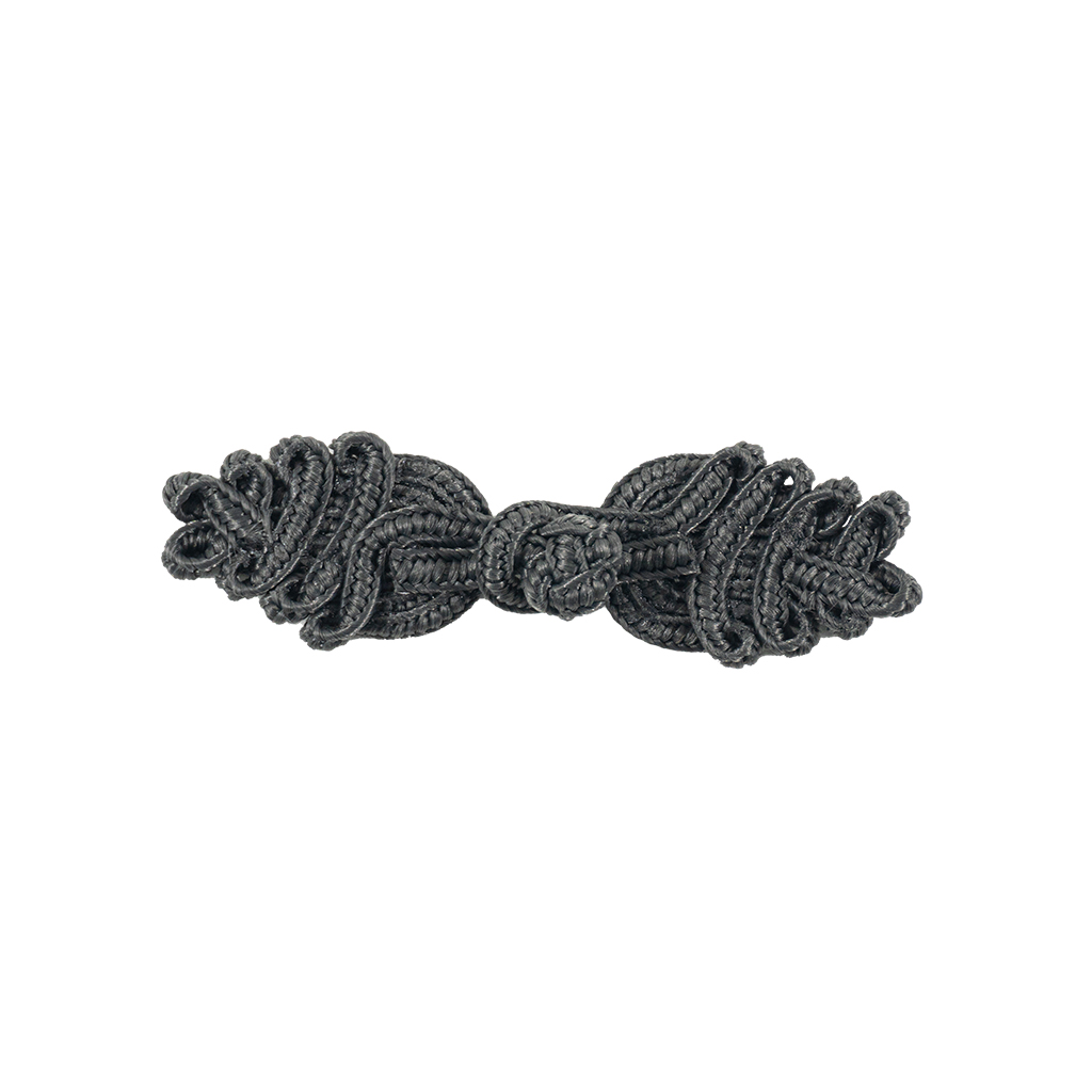 FRG00285FB231.jpg FROG CHINESE BUTTON-BLACK - Image 1