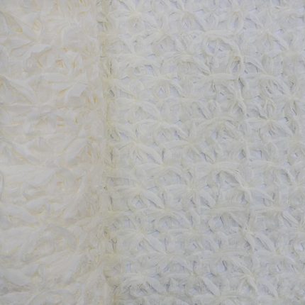 150CM RUFFLED LACE (CREAM)