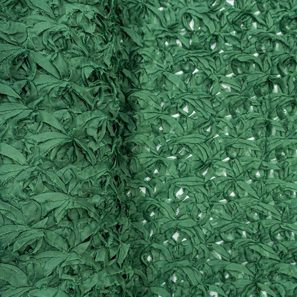 FT2D25FGREEN231.jpg 150CM RUFFLED LACE (GREEN) - Image 1