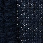 150CM RUFFLED LACE (NAVY)