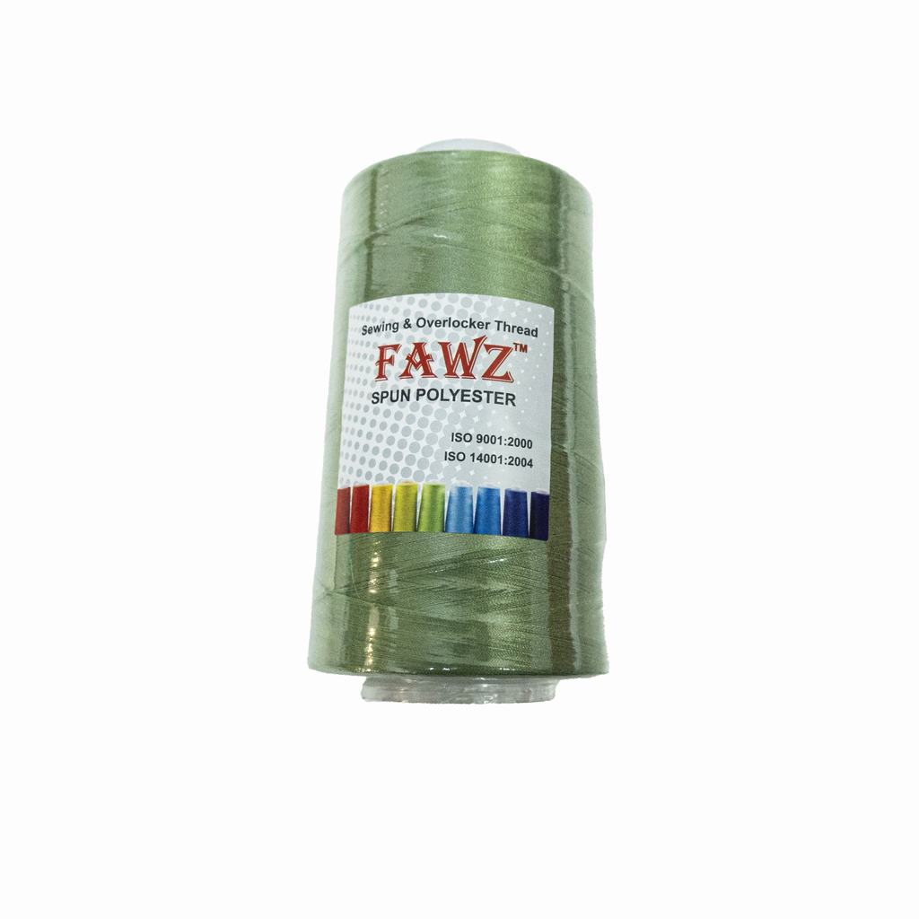 FTC5F066231.jpg FAWZ THREAD CONES +-4000MT OLIVE GREEN - Image 1